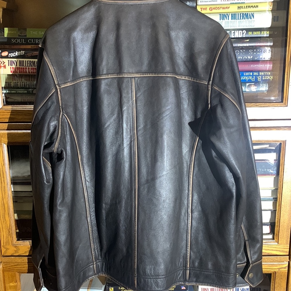 TERRITORY AHEAD NEW heavy leather and well made jacket- New. - Picture 3 of 5